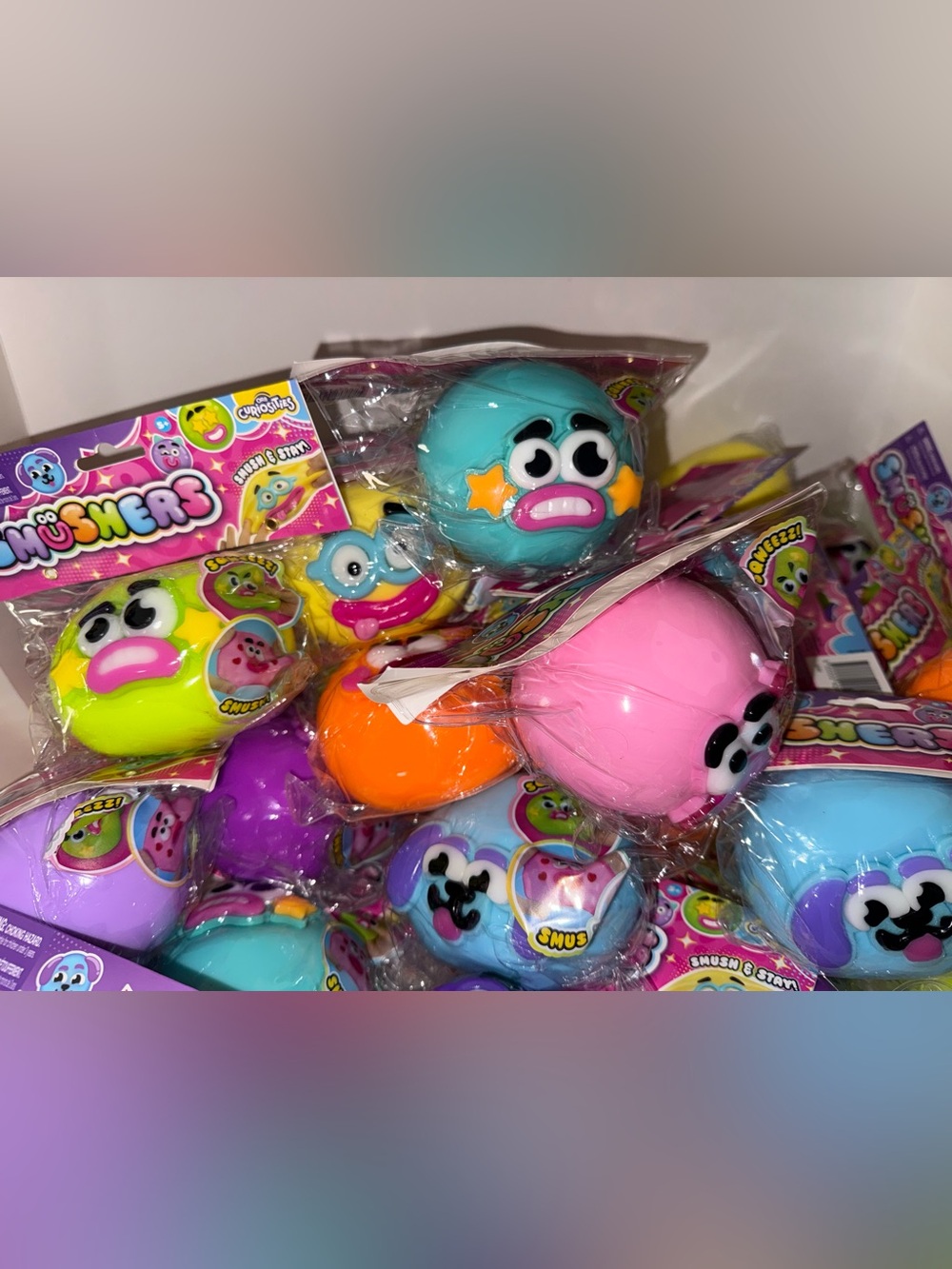 RARE SMUSHERS SQUISHY TOY FROM FIVE BELOW- RARE- NEW SEALED 🔥🔥